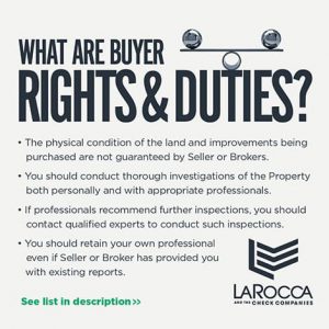 What Are Buyer Rights & Duties - LaRocca Inspections